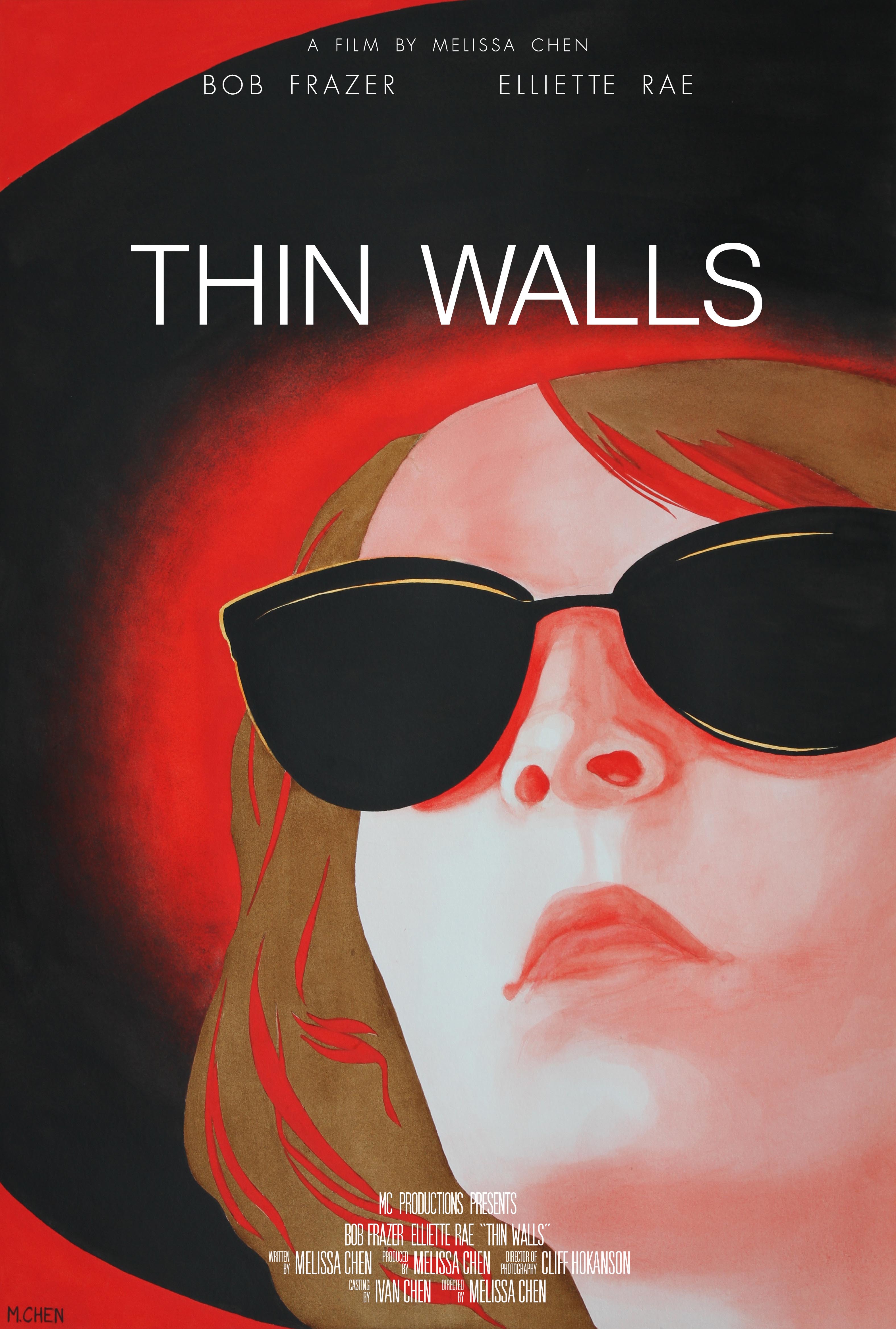 melissa chen short film thin walls poster